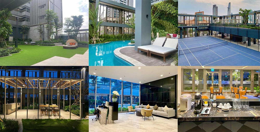 Tiện ích dự án Empire City Thủ Thiêm Cho Thuê